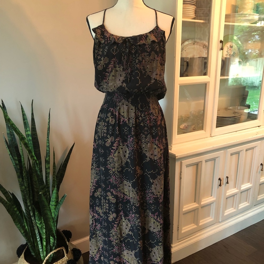 Parker silk maxi dress
